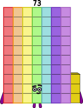 Numberblocks 73 blocks%282D%29 by jeanpaulfelix on DeviantArt