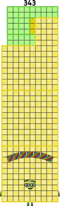 Numberblocks 343 blocks(2D) by jeanpaulfelix on DeviantArt