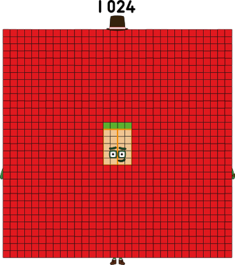 Numberblocks 1024 blocks by jeanpaulfelix on DeviantArt