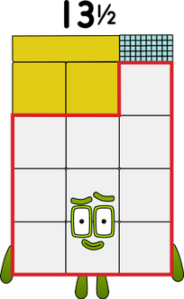 Numberblocks 13.5 blocks by jeanpaulfelix on DeviantArt