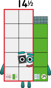 Numberblocks 14.5 blocks by jeanpaulfelix on DeviantArt