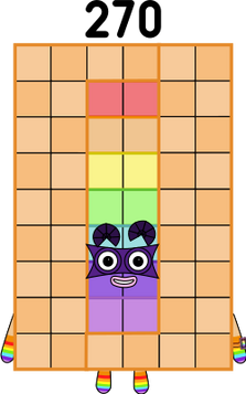 Numberblocks 270 blocks by jeanpaulfelix on DeviantArt