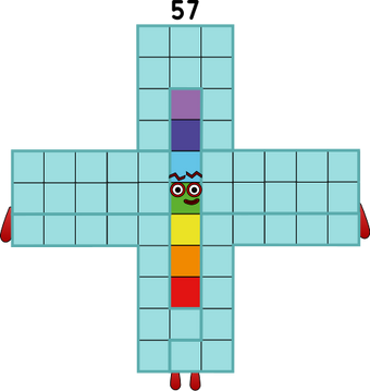 Numberblocks 57: Khám Phá Thú Vị Về Nhân Vật Học Toán Sáng Tạo