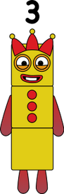 Numberblocks 3 blocks by jeanpaulfelix on DeviantArt