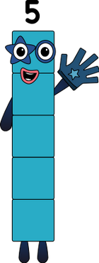 Numberblocks 5 blocks by jeanpaulfelix on DeviantArt