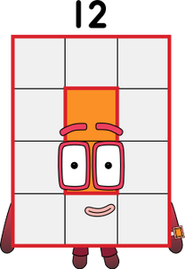 Numberblocks 12 blocks by jeanpaulfelix on DeviantArt