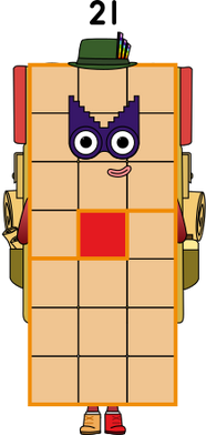 Numberblocks 21 blocks by jeanpaulfelix on DeviantArt