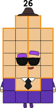 Numberblocks 26 blocks by jeanpaulfelix on DeviantArt