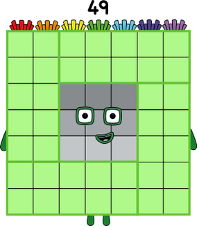 Numberblocks 49 blocks by jeanpaulfelix on DeviantArt