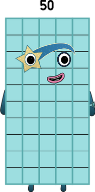 Numberblocks 50 blocks by jeanpaulfelix on DeviantArt