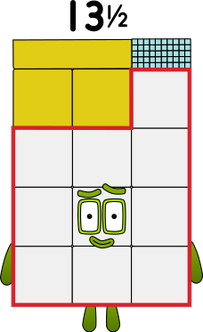 Numberblocks 13.5 blocks by jeanpaulfelix on DeviantArt