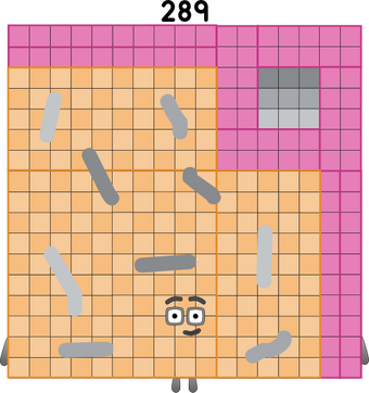 Numberblocks 289 blocks by jeanpaulfelix on DeviantArt