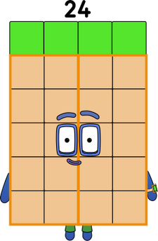 P24 Blocks Numberblocks 24 blocks(4x6) by jeanpaulfelix on DeviantArt