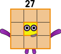 Numberblocks 27 blocks(No Cube Mask)