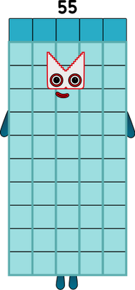 Numberblocks 55 blocks(5x11) by jeanpaulfelix on DeviantArt