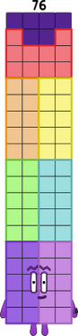 Numberblocks 76 blocks%284x19%29 by jeanpaulfelix on DeviantArt