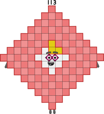 Numberblocks 113 blocks%28Centered Shape%29 by jeanpaulfelix on DeviantArt