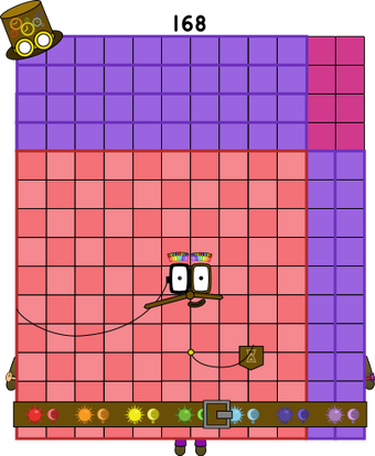 Numberblocks 168 blocks%2812x14%29 by jeanpaulfelix on DeviantArt