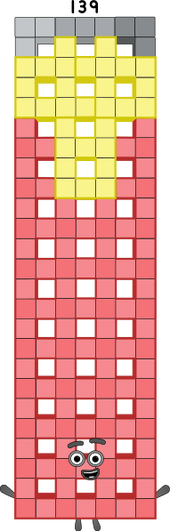 Numberblocks 139 blocks by jeanpaulfelix on DeviantArt