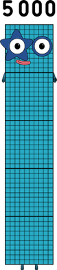 Numberblocks 5000 blocks by jeanpaulfelix on DeviantArt