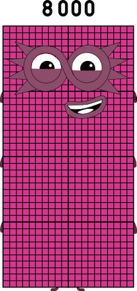 Numberblocks 8000 blocks by jeanpaulfelix on DeviantArt