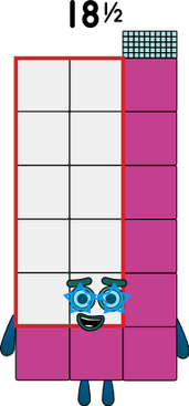 Number Blocks 18 Sign Numberblocks 18.5 blocks by jeanpaulfelix on DeviantArt