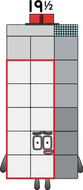 Numberblocks 19.5 blocks by jeanpaulfelix on DeviantArt