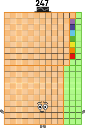 Numberlink 247 Numberblocks 247 blocks by jeanpaulfelix on DeviantArt