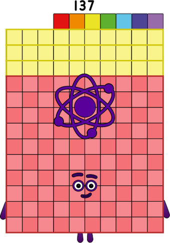 Numberblocks 137 blocks by jeanpaulfelix on DeviantArt