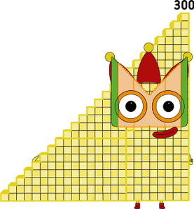 Numberblocks 300 blocks(step shape) by jeanpaulfelix on DeviantArt