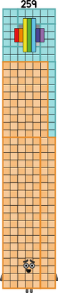 Numberblocks 259 blocks by jeanpaulfelix on DeviantArt
