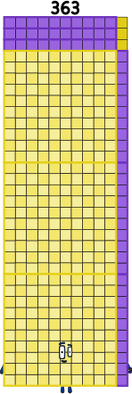 Numberblocks 363 blocks by jeanpaulfelix on DeviantArt
