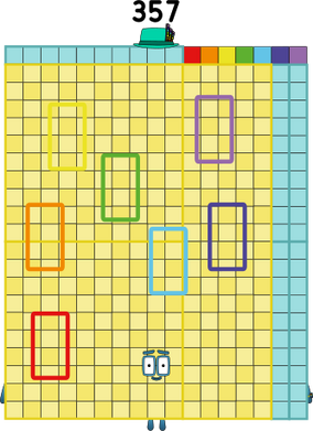 Numberblocks 357 blocks by jeanpaulfelix on DeviantArt