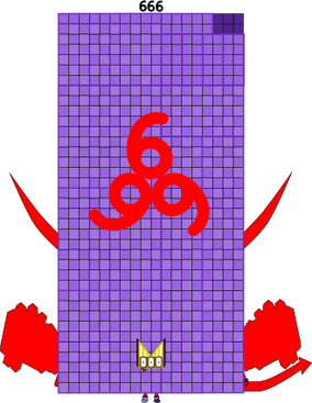 Numberblocks 666 blocks3 by jeanpaulfelix on DeviantArt