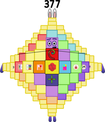Numberblocks 377 blocks by jeanpaulfelix on DeviantArt