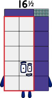Numberblocks 16 1 2 blocks by jeanpaulfelix on DeviantArt