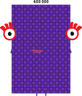 Numberblocks 600K blocks by jeanpaulfelix on DeviantArt