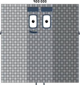 Numberblocks 900K blocks by jeanpaulfelix on DeviantArt