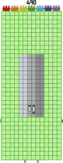 Numberblocks 490 blocks by jeanpaulfelix on DeviantArt