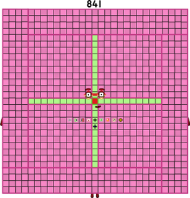 Numberblocks 841 blocks(29x29) by jeanpaulfelix on DeviantArt