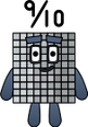 Numberblocks 0.9 block by jeanpaulfelix on DeviantArt