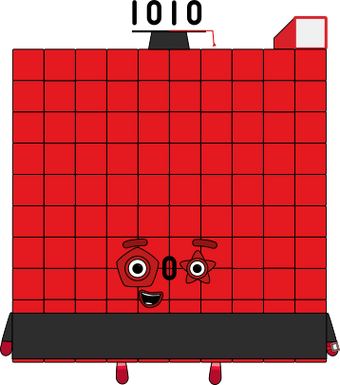 Numberblocks 1010K blocks by jeanpaulfelix on DeviantArt
