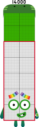 Number 14000000 Numberblocks 14K blocks by jeanpaulfelix on DeviantArt