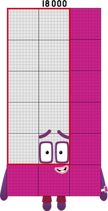 Numberblocks 18K blocks by jeanpaulfelix on DeviantArt