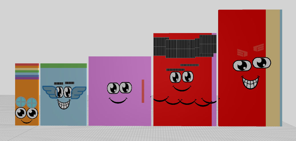 Numberblocks 270 540 810 1080 and 1350 by jeanpaulfelix on DeviantArt