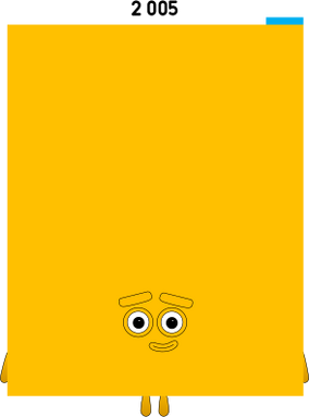 Number Blocks 005 Numberblocks 2005K blocks by jeanpaulfelix on DeviantArt