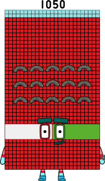1050 Ravi Block Numberblocks 1050K blocks by jeanpaulfelix on DeviantArt