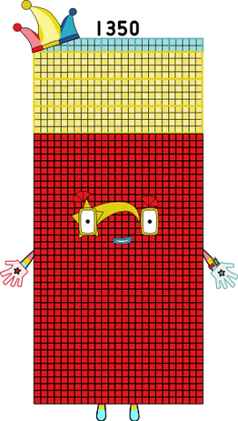 Numberblocks 1350K blocks by jeanpaulfelix on DeviantArt