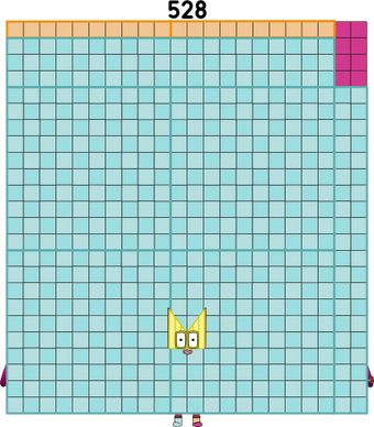 Colorblock 528 Numberblocks 528 blocks(22x24) by jeanpaulfelix on DeviantArt