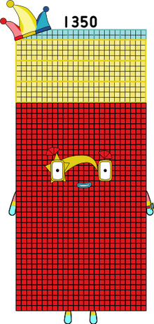 Numberblocks 1350K blocks by jeanpaulfelix on DeviantArt